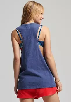 Топ Superdry, синий
