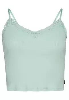 Топ Superdry, светло-зеленый