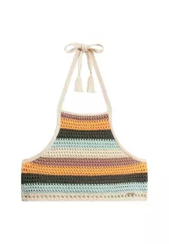 Топ Superdry, светло-желтый