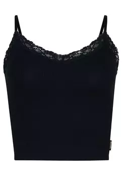 Топ Superdry, темно-синий