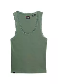 Топ Superdry, зеленый