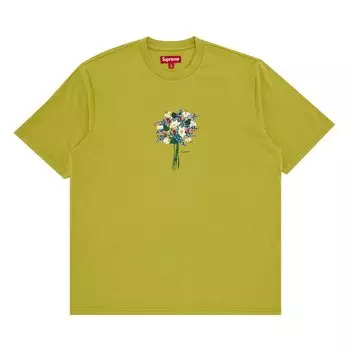 Топ Supreme Bouquet Short-Sleeve Top, зеленый