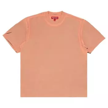 Топ Supreme Discharge Short-Sleeve Top Coral, оранжевый