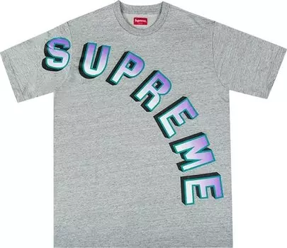 Топ Supreme Gradient Arc Top 'Heather Grey', серый