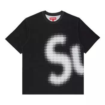 Топ Supreme Halftone Short-Sleeve Top, черный