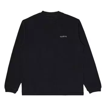 Топ Supreme Mock Neck Long-Sleeve 'Black', черный