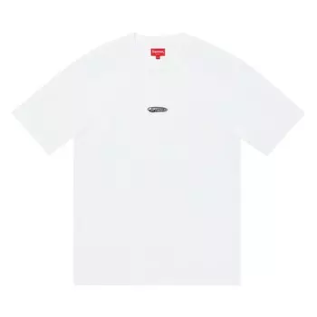 Топ Supreme Oval Short-Sleeve Top White, белый