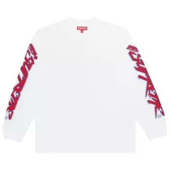 Топ Supreme Racing Intarsia Long-Sleeve 'White', белый