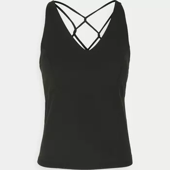 Топ Sweaty Betty Super Soft Strappy Back Workout Tank, черный