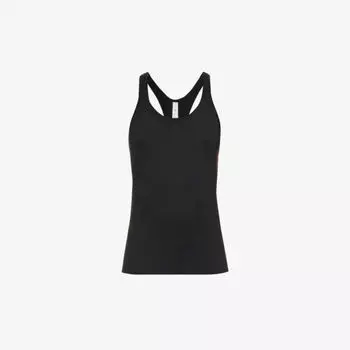 Топ swiftly tech из эластичной ткани со спиной-борцовкой Lululemon, черный