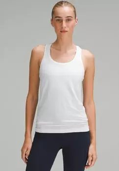 Топ Swiftly Tech Racerback Tank 2.0 lululemon, белый