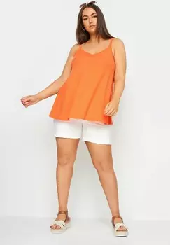 Топ SWING CAMI Yours Clothing, оранжевый