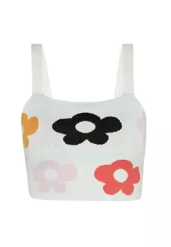 Топ swirly, белый