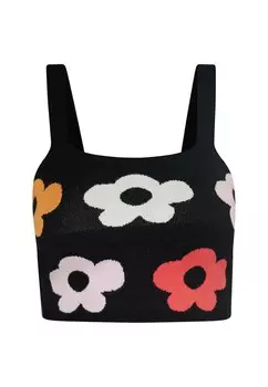 Топ swirly, черный