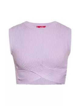 Топ Swirly Crop, цвет lavendel