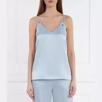 Топ свободного кроя Marc Cain, синий