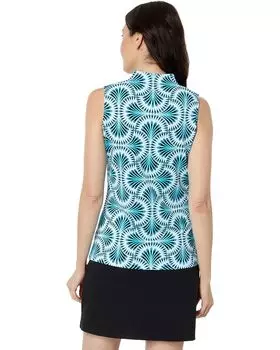 Топ Tail Activewear Sommer Sleeveless Golf Top, цвет Cielo