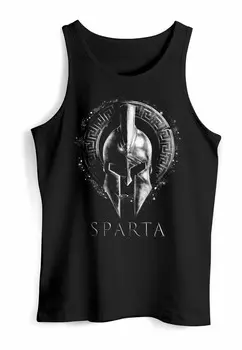 Топ TANK AUFDRUCK SPARTA HELMET KRIEGER Neverless, черный