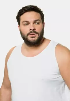 Топ TANK BAUCHFIT SPEZIALSCHNITT JP1880, белый