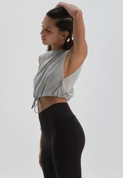 Топ TANK DAGI, серый