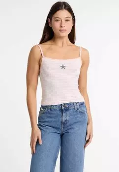 Топ TANK Guess Jeans, розовый