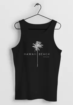 Топ TANK- HAWAII BEACH PALME MUSKEL Neverless, черный