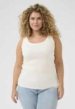 Топ TANK Kaffe Curve, кремовый