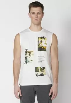 Топ Tank Koroshi, крудо кремовый