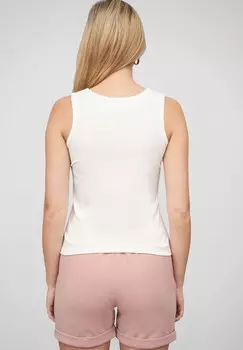 Топ TANK MIT KNOPFLEISTE UND FEDER Cloud 5ive, белый