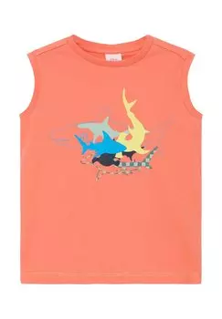 Топ TANK MIT PRINT s.Oliver, цвет papaya