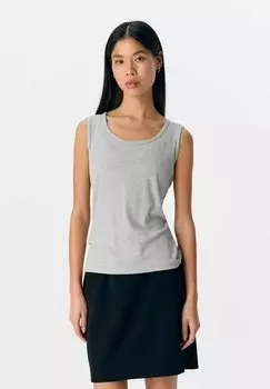 Топ TANK Object, серый