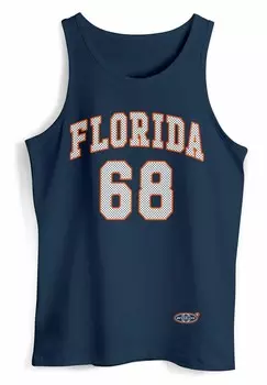 Топ TANK PRINT FLORIDA TRIKOT COLLEGE STYLE BASKETBALL Neverless, темно-синий