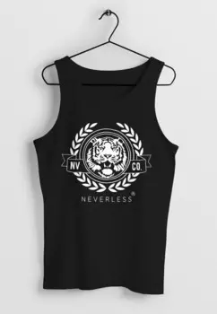 Топ TANK- SCHRIFTZUG OLDSCHOOL TIGER BEDRUCK MUSKELS Neverless, черный