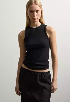 Топ TANK Stefanel, черный