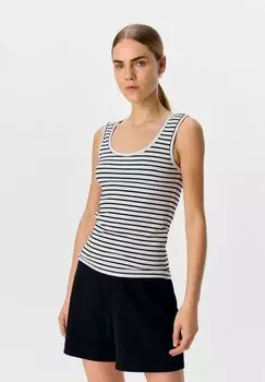 Топ TANK STREIFEN Object, белый