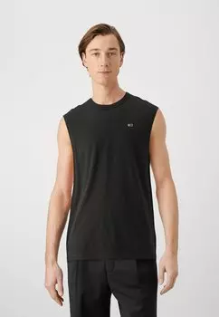 Топ Tank Tommy Jeans, черный