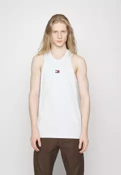 Топ TANK Tommy Jeans, мерцающий синий
