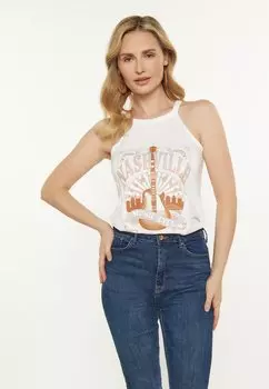 Топ TANK usha, белый