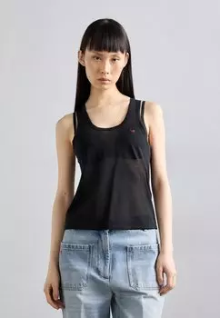 Топ TANK Victoria Beckham, черный