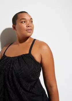 Топ танкини Bpc Bonprix Collection, черный