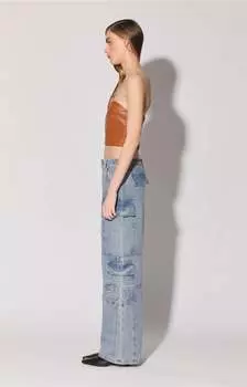 Топ Tanvi, верблюжий - кожа Walter Baker, коричневый