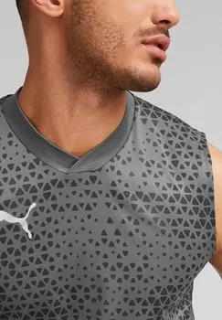 Топ Teamcup Training Puma, серый