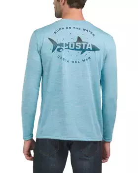 Топ Tech Slam Shark Costa Del Mar, синий