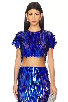 Топ тейлу Mariandree Gaitan, синий