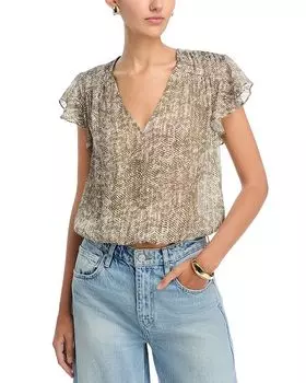 Топ Teresa Ramy Brook, зеленый