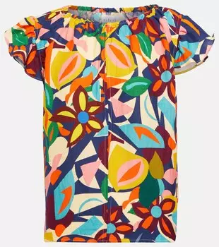 Топ Teresa с принтом VELVET, разноцветный