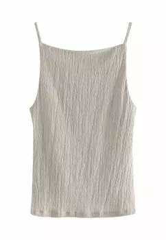 Топ TEXTURED, REGULAR FIT Next, бежевый