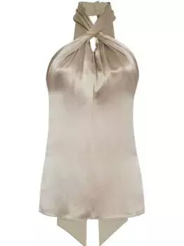 Топ Thalia Adam Lippes, золотой