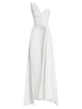 Топ Thalia Dramatic High-Low Sau Lee, белый