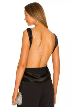 Топ The Bar Asher, черный